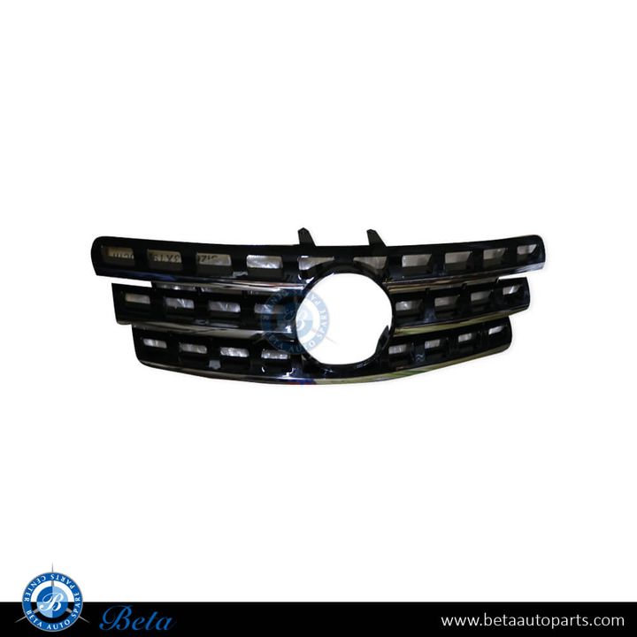 Mercedes ML-Class W164 (2009-2011), Radiator Grille (Black), China, 1648801985