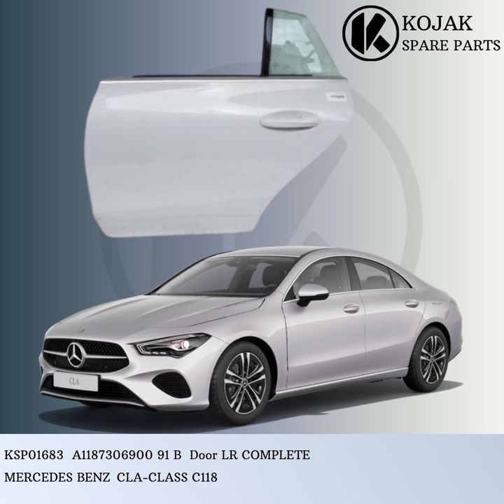 Mercedes-Benz CLA-Class C118 Left Rear Door Complete