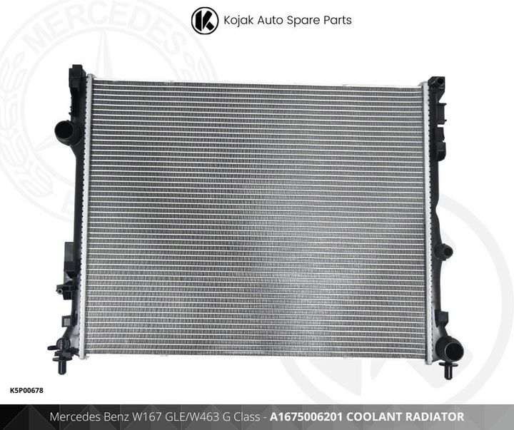Coolant Radiator Mercedes Benz W167 GLE / W463 G Class