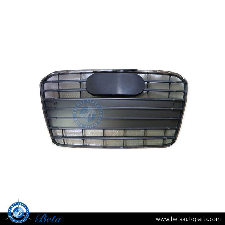 Audi A5 (2012-2016), Radiator Grille with PDC (Gray), China, 8T0853651H1QP