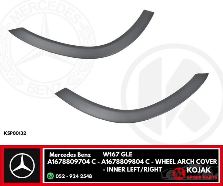 Mercedes-Benz W167 GLE Inner Wheel Arch Cover Left/Right