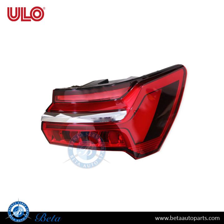 Audi A6 (2019-2024), Tail Lamp LED with Dynamic Indicator - Silver (Right), ULO, 4K5945092 / 4K5945224A