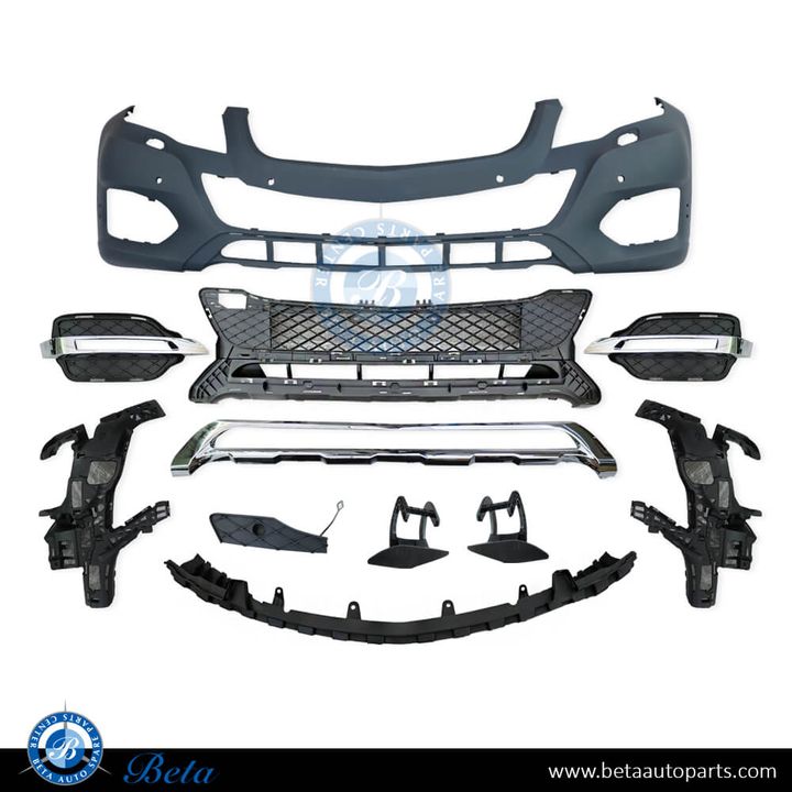 Mercedes GLK-Class X204 (2012-2015), Front Bumper Basic without Radiator Grille, China, 2048802249