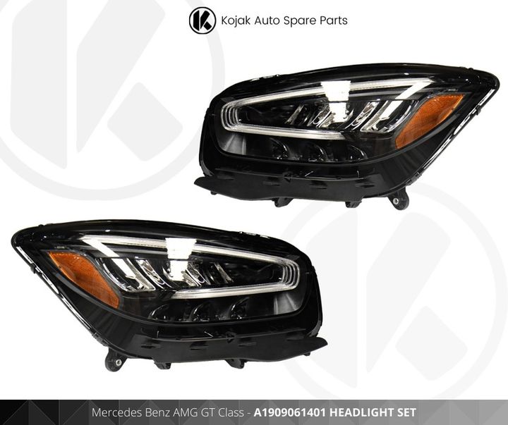 Mercedes Benz AMG GT Class Headlight Set