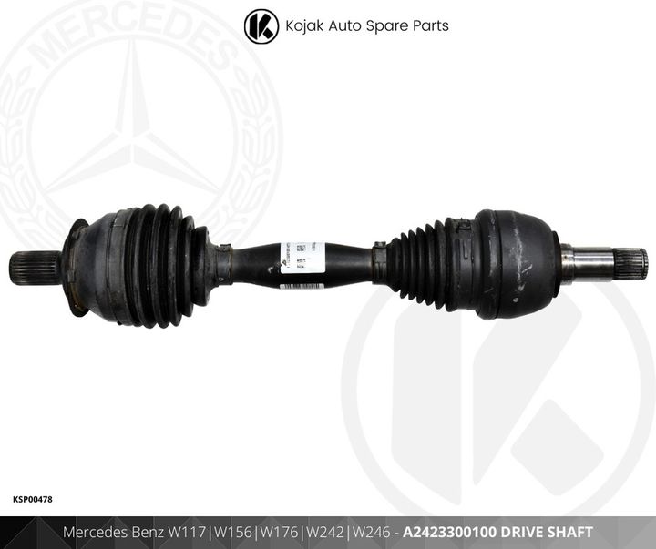 Mercedes Benz Drive Shaft (W117, W156, W176, W242, W246)