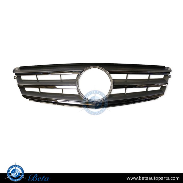 Mercedes C-Class W204 (2008-2010), Radiator Grille AMG (Gray), Taiwan, 2048800023