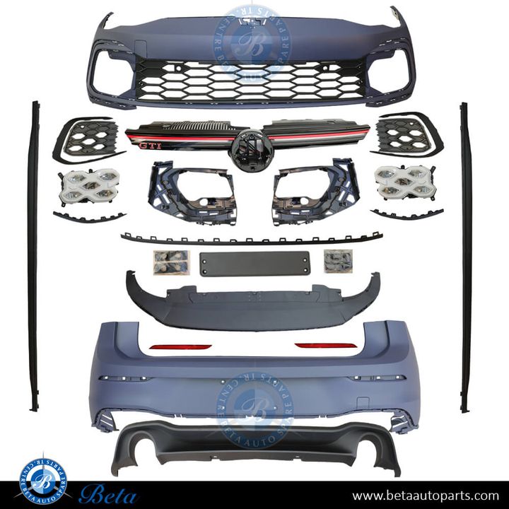 Volkswagen Golf 8 (2020-Up), Body Kit Upgrade to GTI Look, China