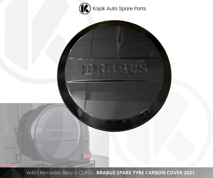Brabus Carbon Fiber Spare Tyre Cover for Mercedes-Benz G-Class W463