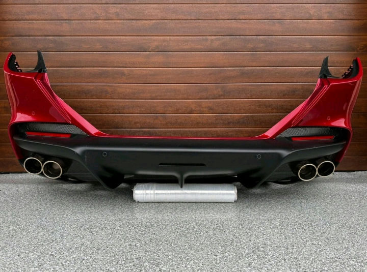 Ferrari Portofino Rear Bumper with Diffuser and Exhaust Tips