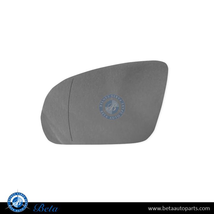 Mercedes W222 / C217 / W205 / C205 / W253 / C253 (2014-Up), Mirror Glass without Blind Spot (Left), Taiwan, 0998102316