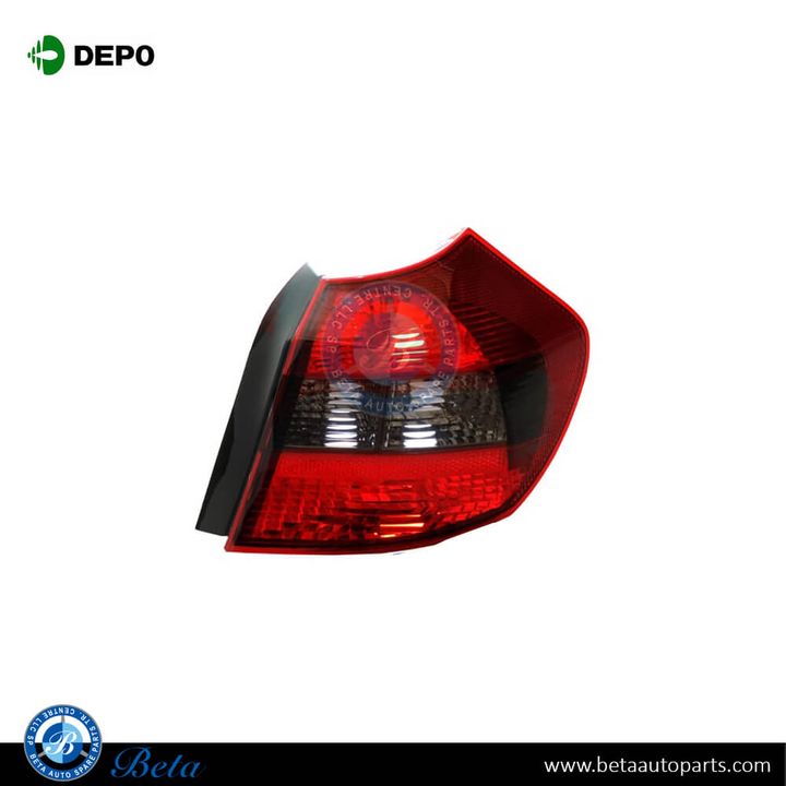 BMW 1 Series E87 (2004-2011), Tail Lamp - Smoke (Right), Depo