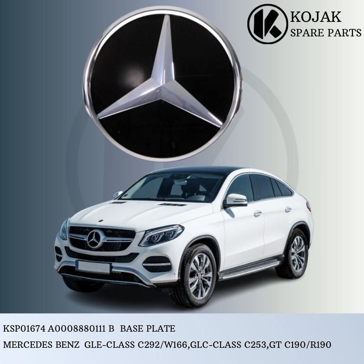 Mercedes-Benz Emblem Base Plate