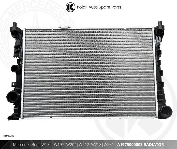 Radiator for Mercedes Benz W172 W197 W204 W212 W218 W231