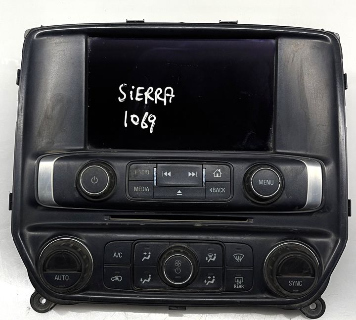 A/C Heater Climate Control Switch - 2015 GMC Sierra