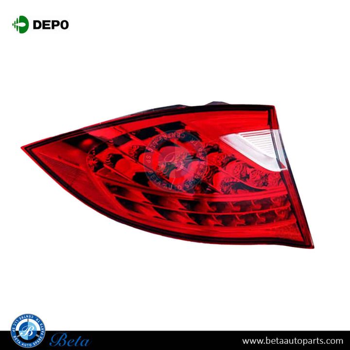 Porsche Cayenne (2011-2014), Tail Lamp LED (Left), Depo, 95863109504 / 95863109503 / 95863109502