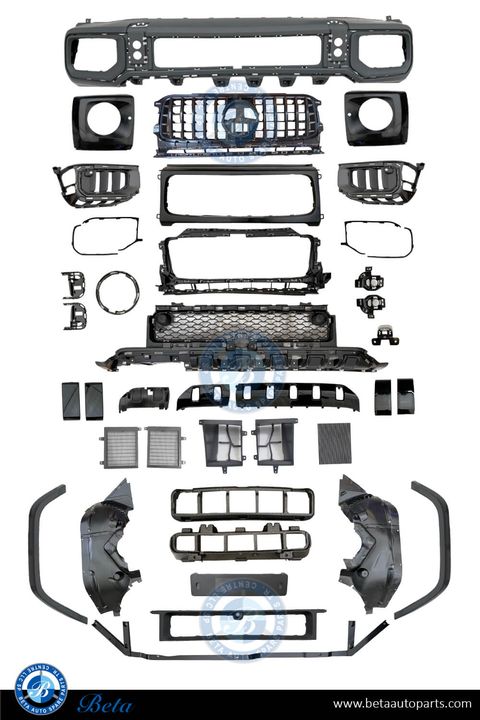 Mercedes G-Class W465 (2025-Up), Body Kit Upgrade to AMG G63 Look, China