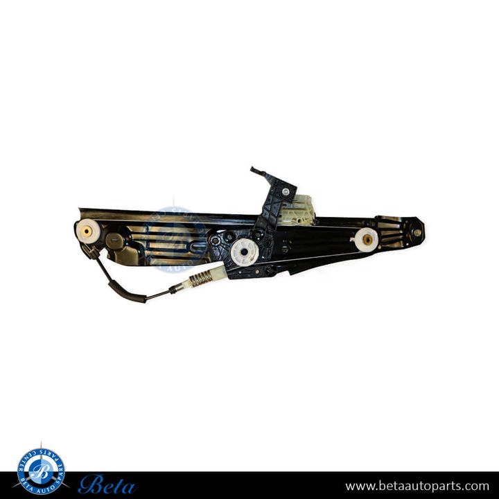 BMW 7 Series F01 / F02 (2009-2015), Rear Door Regulator without Motor (Right), Taiwan, 51357182616