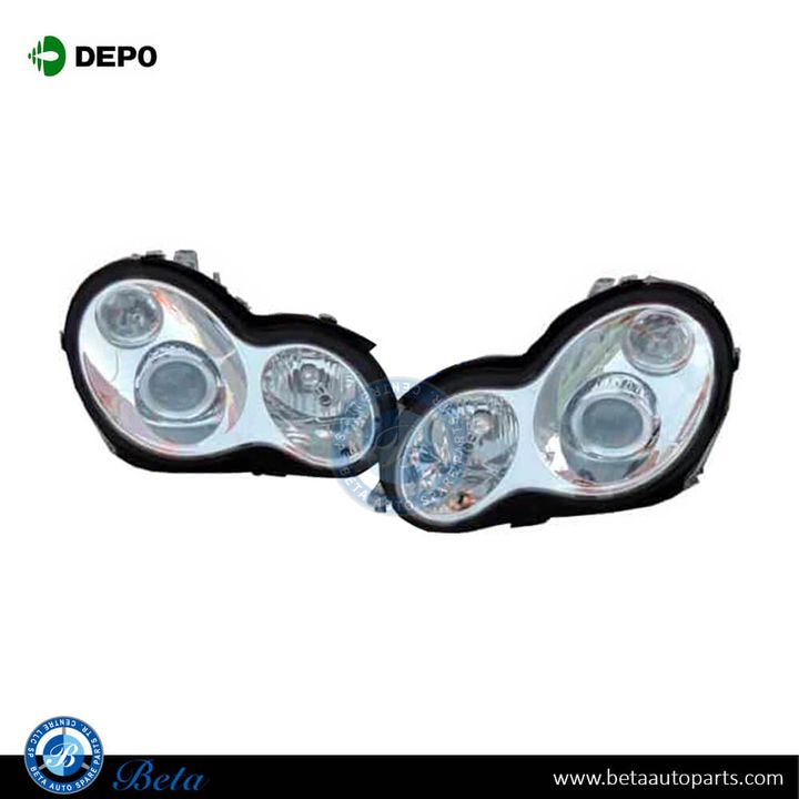 Mercedes C-Class W203 (2001-2004), Headlamp M Performance, Depo