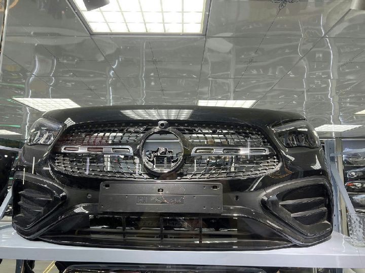 Mercedes-Benz GLA w247 Facelift Front Bumper Grille Headlight Assembly