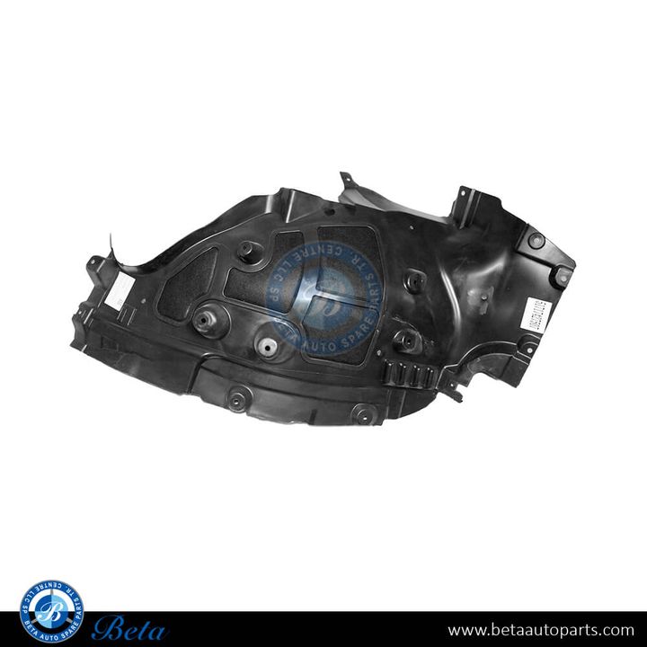 BMW X6 G06 (2020-Up), Front Wheel Fender Liner Rear Half (Left), China, 51717427507