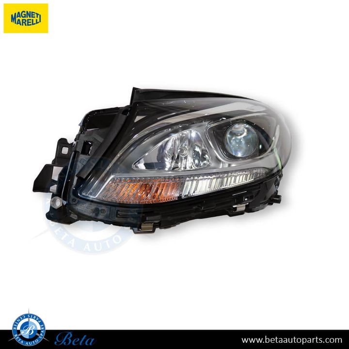 Mercedes GLE-Class W166 (2015-2018), Headlamp Normal (Left), Magneti Marelli, 1668201559