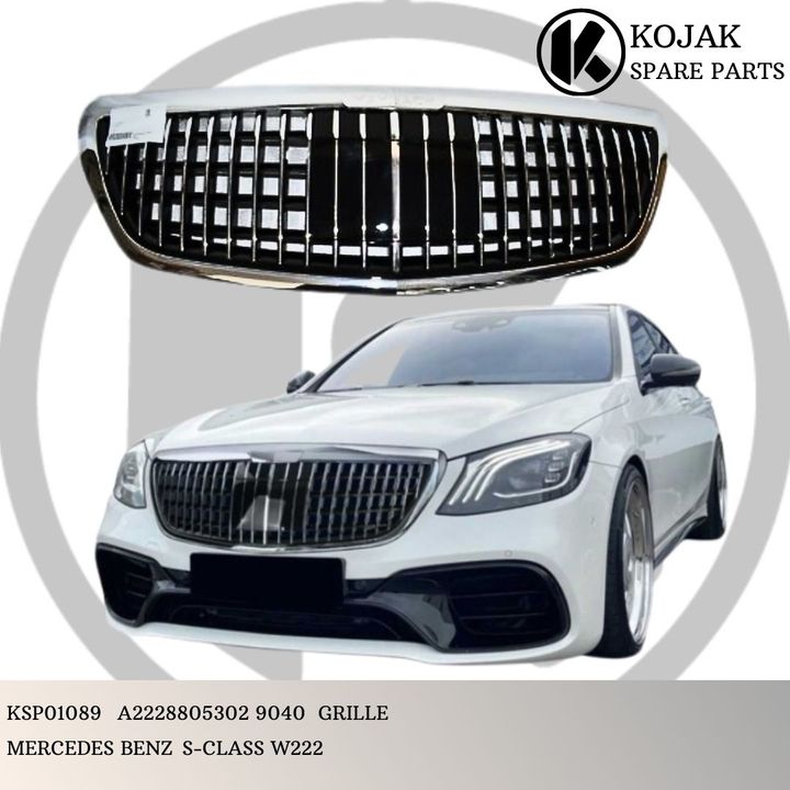 Front Grille Mercedes-Benz S-Class W222 Panamericana Style