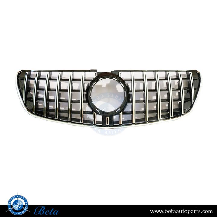 Mercedes Viano W447 (2015-2023), Radiator Grille GT Look (Black and Chrome), China
