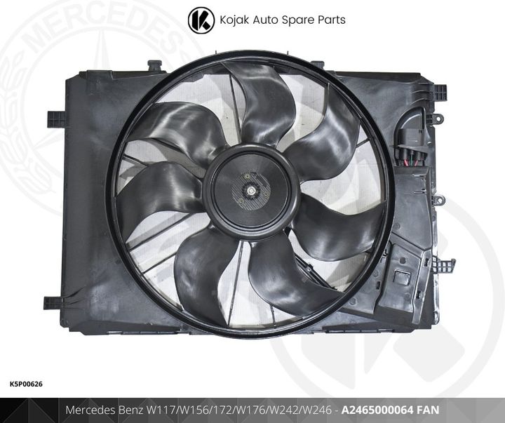 Mercedes Benz Cooling Fan Assembly A2465000064