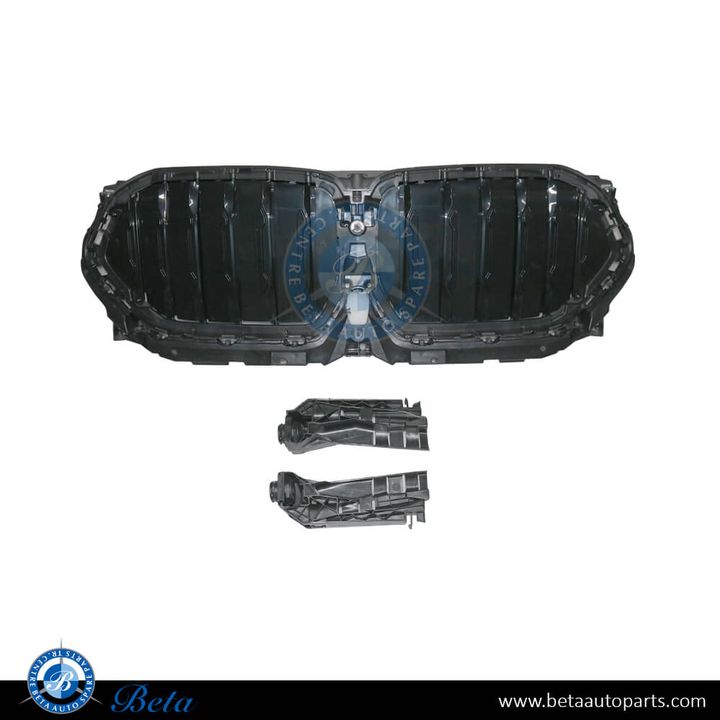 BMW X6 G06 / G06 LCI (2020-Up), Top Air Flaps (Shadow Line), China, 51135A29C23 / 51138081415