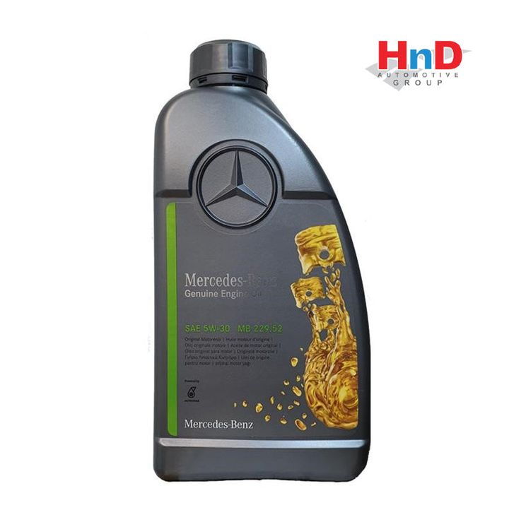 Mercedes Benz Genuine ENGINE OIL 5W30 MB229.52 1LTR 000989700611