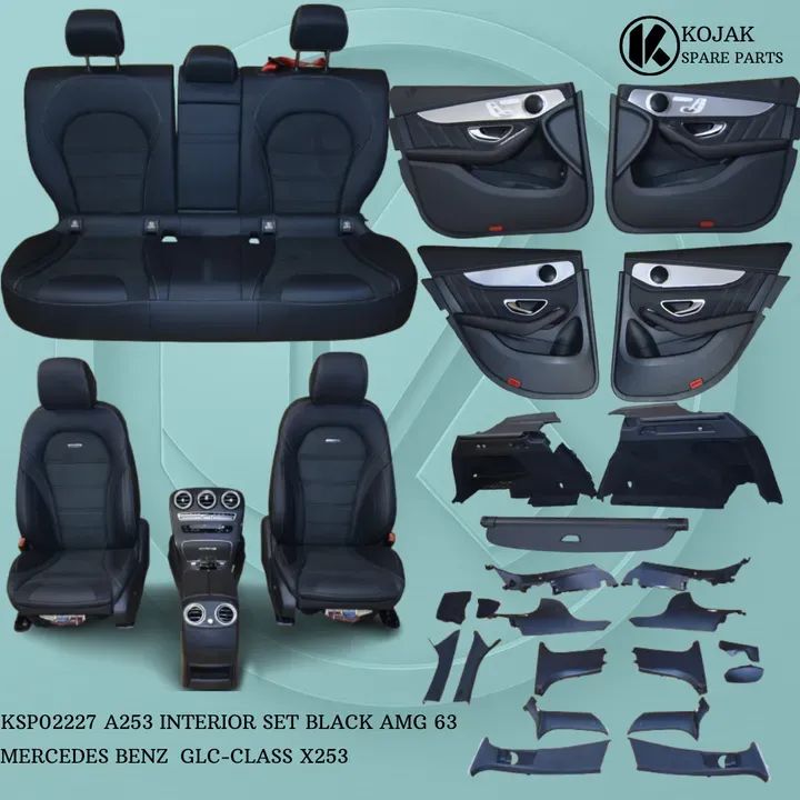 A253 INTERIOR SET BLACK AMG 63