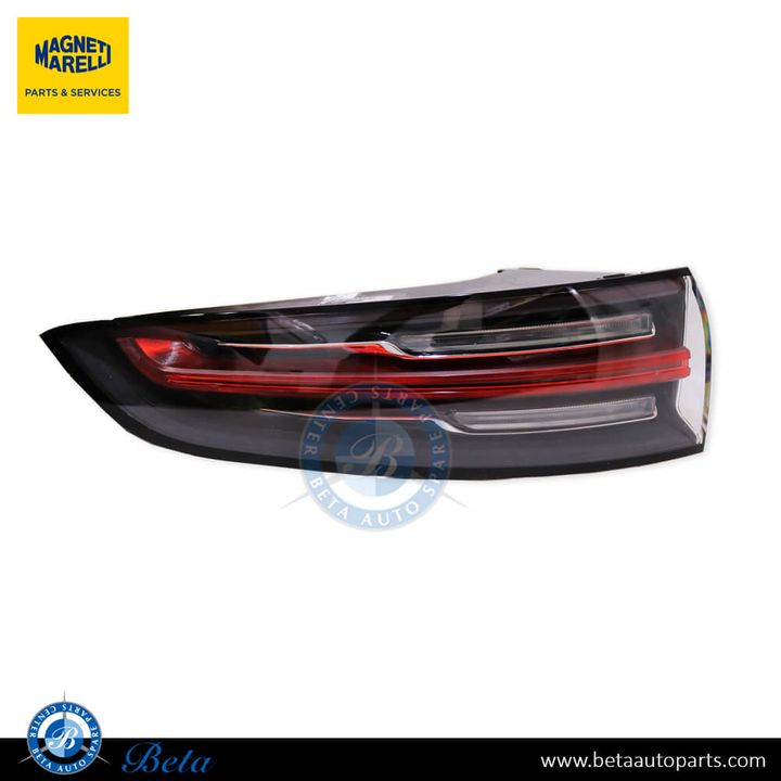 Porsche Cayenne (2018-Up), Tail Lamp LED - Red (Left), Magneti Marelli, 9Y0945095H