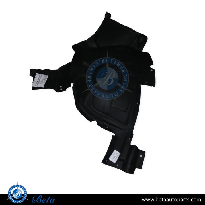 BMW X6 F16 (2015-2019), Front Wheel Fender Liner Rear Half Flannel (Left), China, 51717333523