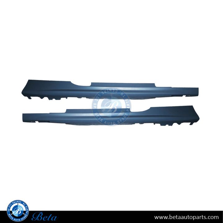 BMW 4 Series G22 (2021-Up), Side Skirts M-Tek with Ambient Lighting, Taiwan, 51779854259 / 51779854260