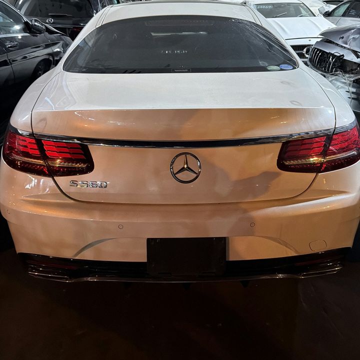 Mercedes Benz S222/217 Coupe- Trunk White color