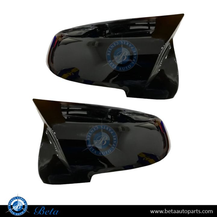 BMW 5 Series F10 LCI (2014-2016), Mirror Covers M5 Look (Black), China, 51167308683 / 51167308684