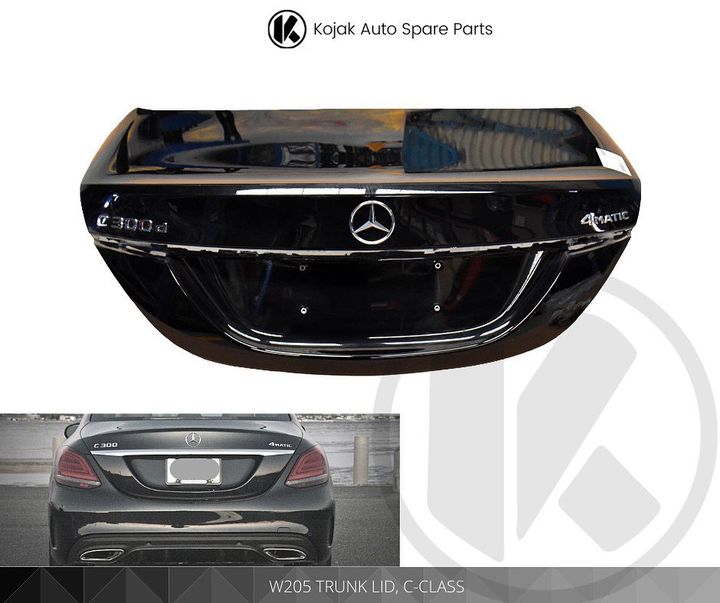 Mercedes-Benz C-Class W205 Trunk Lid C300d 4MATIC
