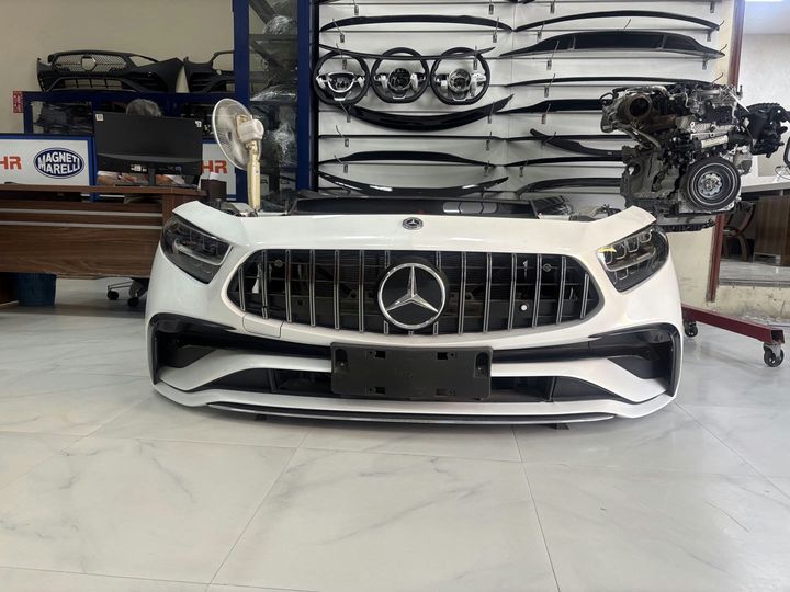 Mercedes-Benz CLS C257 AMG Front Bumper Assembly White