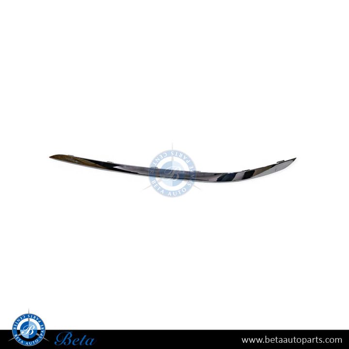 BMW 7 Series G11 / G12 (2016-2019), Front Bumper Lower Moulding - Chrome (Left), China, 51117362695
