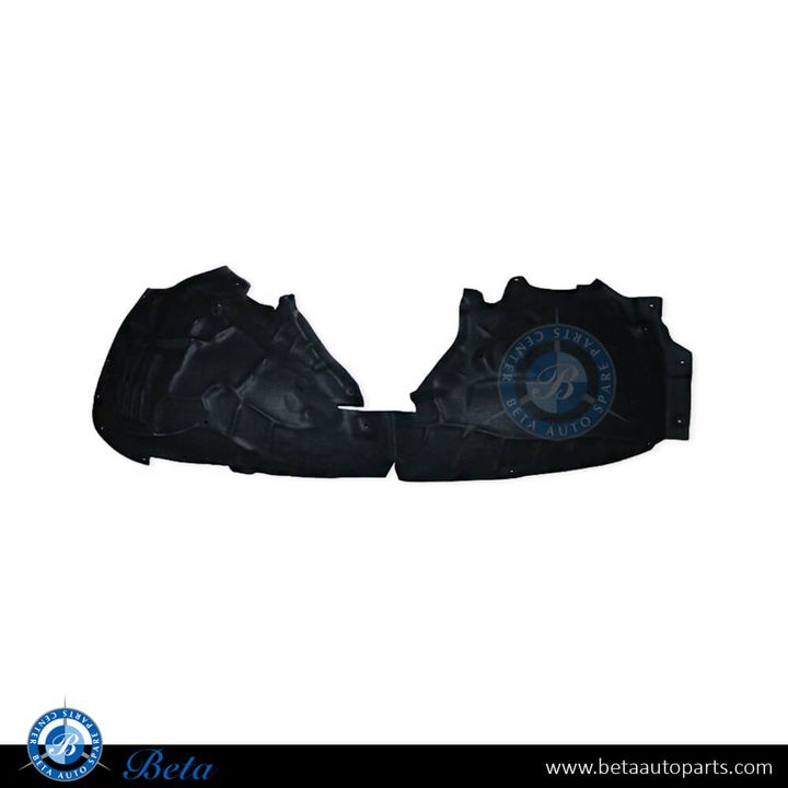 Volkswagen Touareg (2018-Up), Front Wheel Fender Liner (Left), China, 760805911E