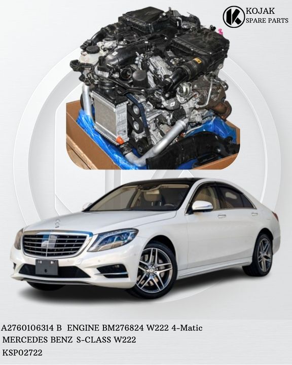 Mercedes-Benz M276 Engine Assembly for S-Class W222 4-Matic