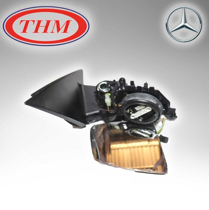 THM TH-7204MEBR (Taiwan) MIRROR W/O COVER 13 PIN FOLDABLE For Mercedes Benz 2048102076 + 2128100221 2048102076 , 2128100221