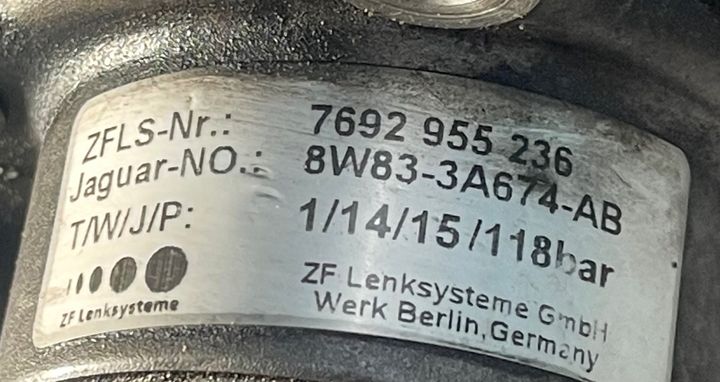 Power steering pump - 2015 Jaguar XF