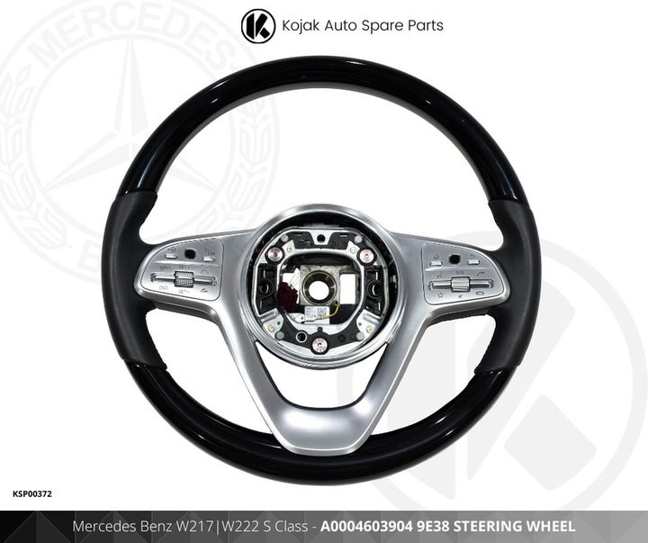 Mercedes-Benz S-Class W217 W222 Steering Wheel with Wood Trim