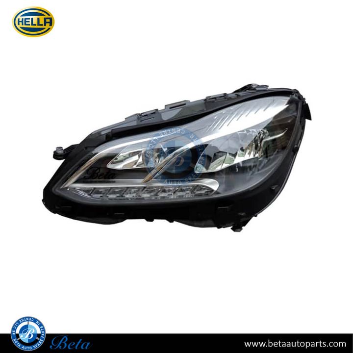 Mercedes E-Class W212 (2014-2016), Headlamp Static LED (Left), Hella, 2128201739