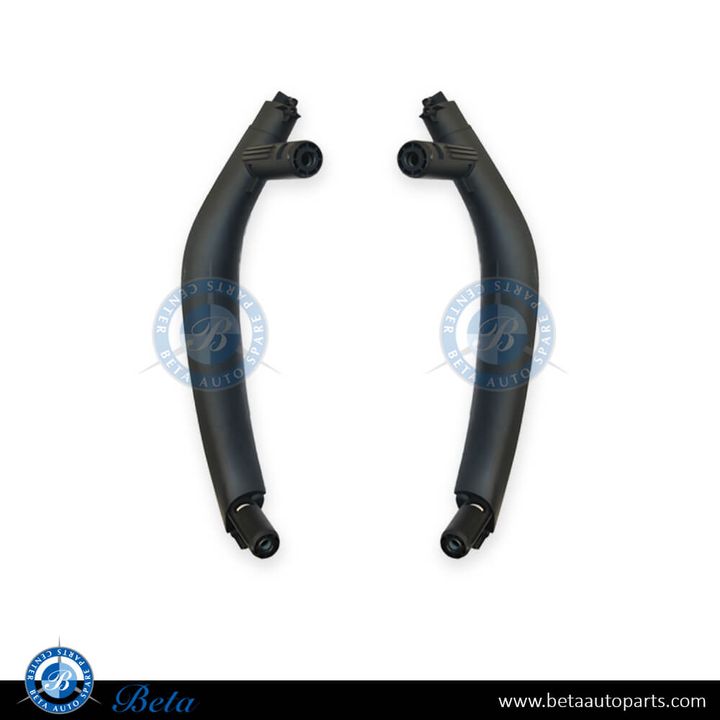 BMW X5 F15 (2014-2018), Door Handle Set (Black), China, 51417292243 / 51417292244
