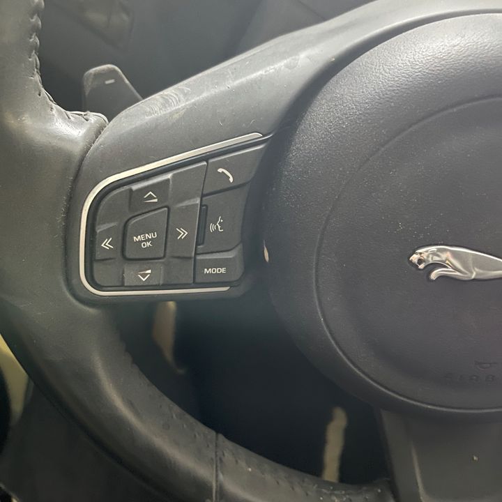 Steering wheel - 2018 Jaguar F PACE