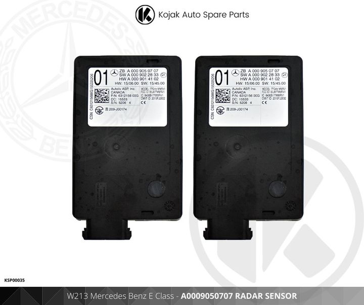 Mercedes-Benz E-Class W213 Radar Sensor
