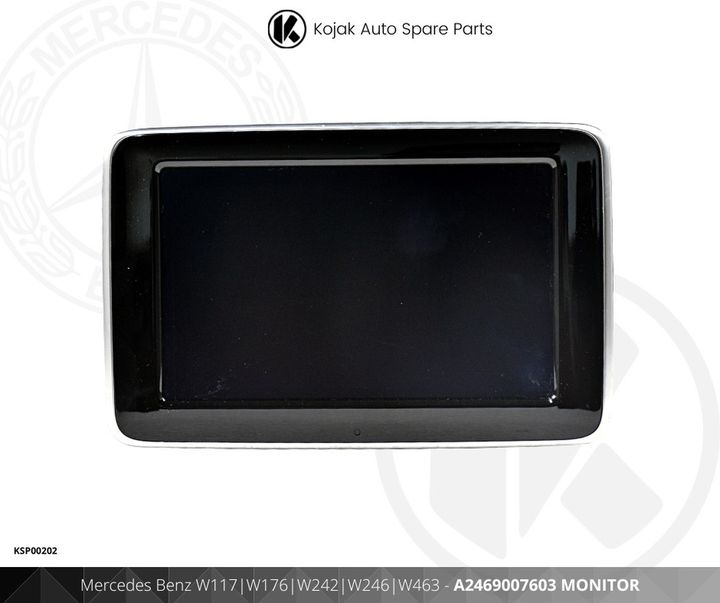 Mercedes Benz Infotainment Monitor