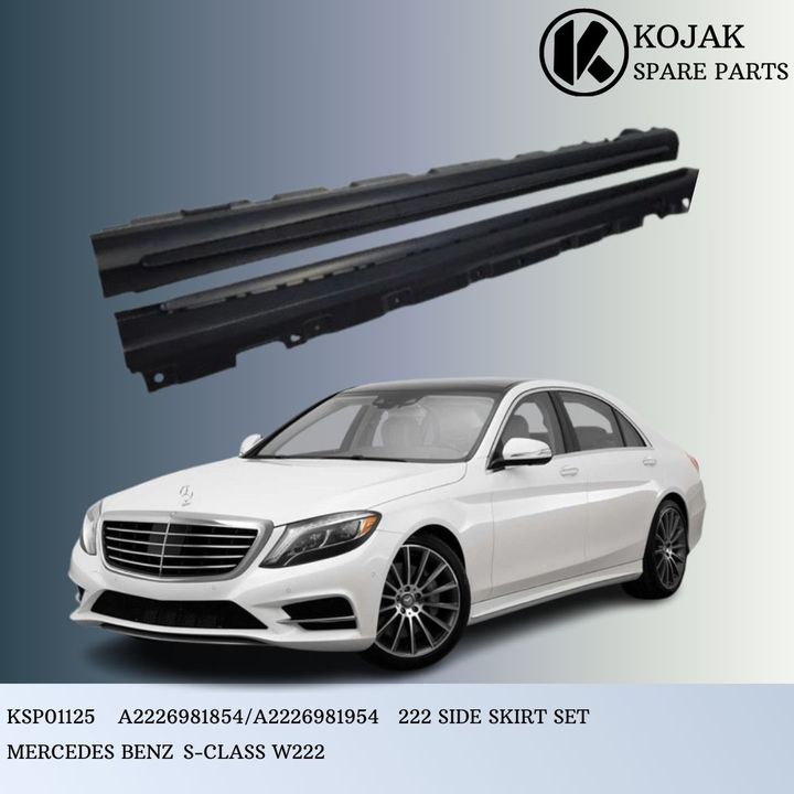 Mercedes-Benz S-Class W222 Side Skirt Set
